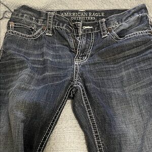 American Eagle Outfitters Dark Blue Bootcut Jeans